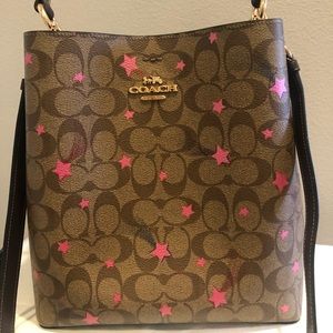Shooting star COACH bucket bag-perfect condition
